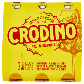 Crodino Analcolico Biondo 3 x 17,5 cl
