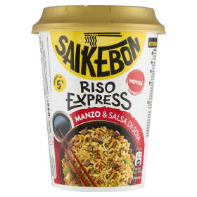 Saikebon Riso Express Manzo & Salsa di Soia 84 g