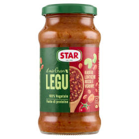 Star il mio Gran Legù Ragù di Lenticchie Rosse e Verdure 260 g