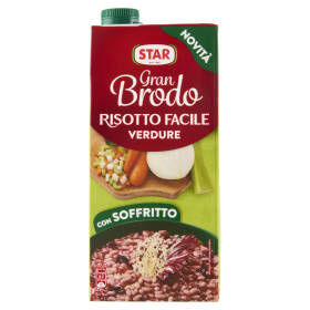 Star Gran Brodo Risotto Facile Verdure con Soffritto 1000 ml