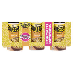 Saikebon Noodles Multipack Pollo 3 x 60 g