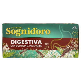 Sognid'oro le Tisane Digestiva con Liquirizia e Anice Verde bustine 20 x 2 g