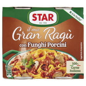 Star il Mio Gran Ragù con Funghi Porcini 2 x 180 g