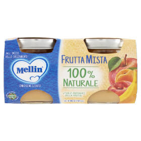 MELLIN Omogeneizzato di Frutta Mista 2 x 100 g