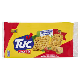 Tuc Cracker con Pomodoro e Grana Padano D.O.P. - 250 g