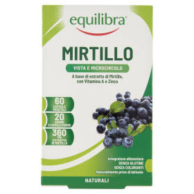 equilibra Mirtillo Vista e Microcircolo 60 Capsule Vegetali 26 g