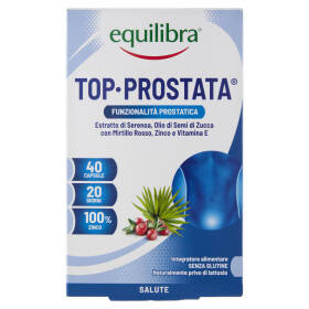 equilibra Top-Prostata Funzionalità Prostatica 40 Capsule 30,2 g