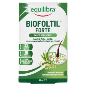 equilibra Biofoltil Forte Forza dei Capelli 32 Capsule Vegetali 36,1 g
