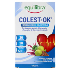 equilibra Colest-Ok Metabolismo del Colesterolo Compresse 20 x 1,2 g