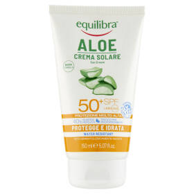 equilibra Aloe Crema Solare 50⁺ SPF Protezione Molto Alta 150 ml