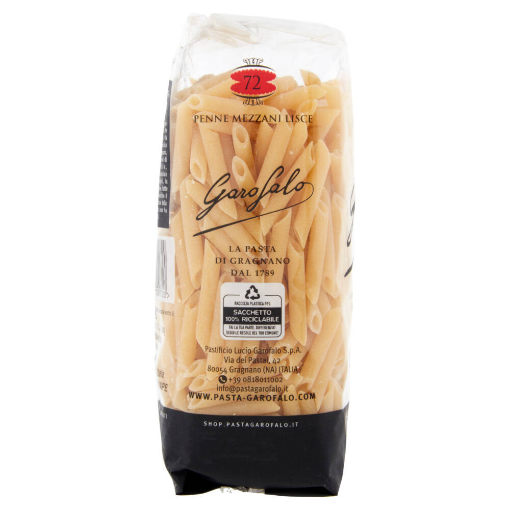 Mezze Penne Rigate - Pasta Garofalo - Pasta di Gragnano IGP