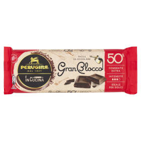 PERUGINA GranBlocco 50% Tavoletta Cioccolato Fondente Extra 150g