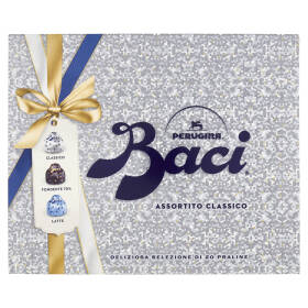 BACI PERUGINA Cioccolatini Assortiti ripieni al Gianduia Scatola Regalo Classica 250g