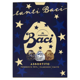 BACI PERUGINA Tanti Baci Cioccolatini Assortiti Scatola Regalo Fondente 325g