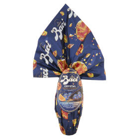 BACI PERUGINA Uovo di Pasqua Cioccolato all'Arancia Crystal con Sorpresa e 4 Cioccolatini 265g