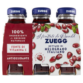 Zuegg I frutteti di Oswald Nettare di Melograno Italiano 6 x 125 ml