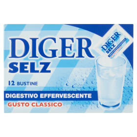DIGER SELZ gusto limone 12 x 3,5 g