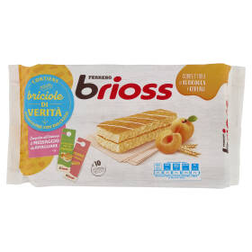 Ferrero brioss Confettura di Albicocca e Cereali 10 x 28 g