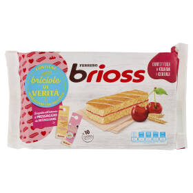 Ferrero brioss Confettura Ciliegia e Cereali 10 x 28 g