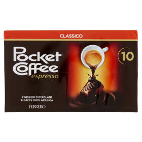 Pocket Coffee espresso Classico 10 pezzi 125 g