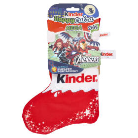 Kinder Happy Calza Mega Marvel Avengers 7 pezzi 214 g