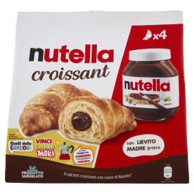 nutella croissant 4 pezzi 340 g