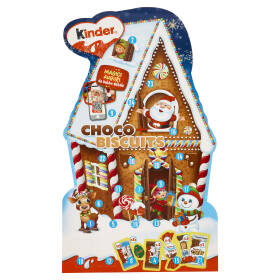 Kinder Calendario dell'Avvento Choco Biscuits 24 pezzi 198 g