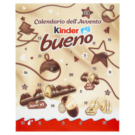 Kinder bueno Calendario dell'Avvento 24 pezzi 181 g