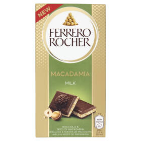 Ferrero Rocher Macadamia Milk Nocciola & Noci di Macadamia 90 g