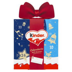 Kinder Calendario dell'Avvento Pacco regalo 24 pezzi 214 g