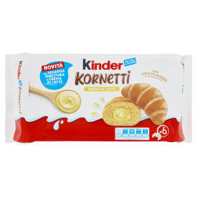 kinder Kornetti Crema al Latte 6 x 45 g