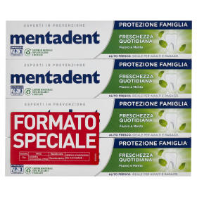 Mentadent Protezione Famiglia Freschezza Quotidiana 4 x 75 ml