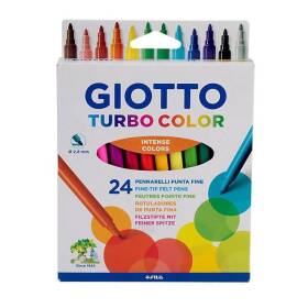 Giotto turbocolor 24 pennarelli