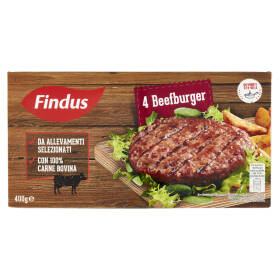 Findus 4 Beef Burger 400 g