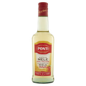 Ponti Aceto di Mele 100% Italiane Aromatizzato con Miele Ambrosoli 500 ml