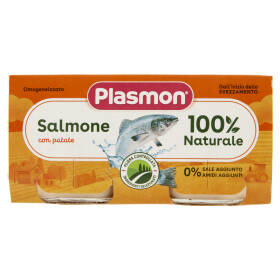Plasmon Omogeneizzato Salmone con patate 2 x 80 g