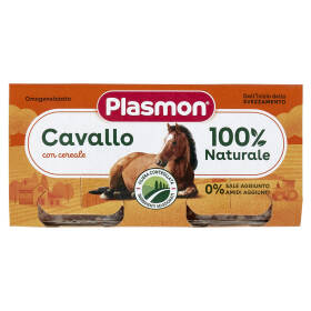 Plasmon Omogeneizzato Cavallo con cereale 2 x 80 g