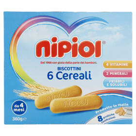 nipiol Biscottini 6 Cereali 360 g