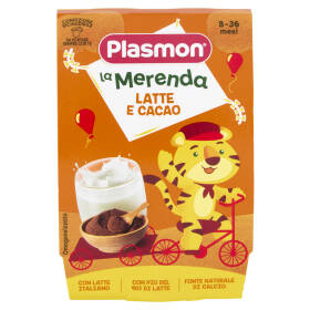 Plasmon la Merenda Latte e Cacao 2 x 120 g