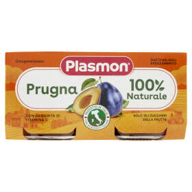 Plasmon Omogeneizzato Prugna 2 x 80 g