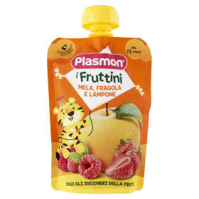 Plasmon i Fruttini Mela, Fragola e Lampone 130 g