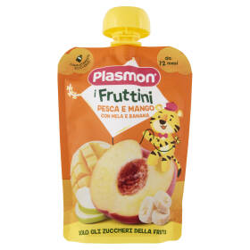 Plasmon i Fruttini Pesca e Mango con Mela e Banana 130 g