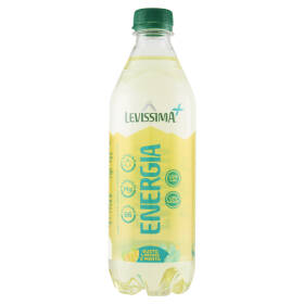 LEVISSIMA⁺ Energia, Acqua Minerale Naturale, Gusto Limone e Menta 50 cl
