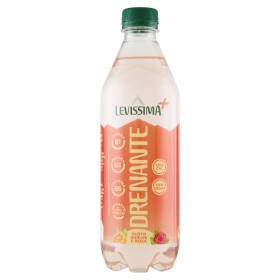 LEVISSIMA⁺ Drenante, Acqua Minerale Naturale, Gusto Agrumi e Rosa