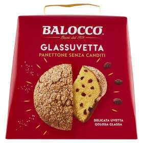 Balocco Glassuvetta Panettone Senza Canditi 750 g