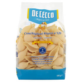 De Cecco Le Specialità Conchiglioni Rigati n°126 500 g