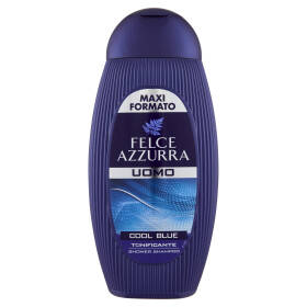 Felce Azzurra Uomo Cool Blue Tonificante Shower Shampoo 400 ml