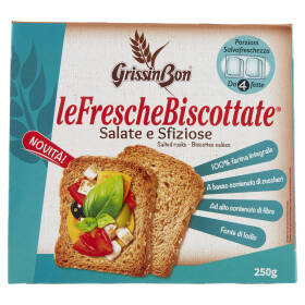 GrissinBon leFrescheBiscottate Salate e Sfiziose 250 g
