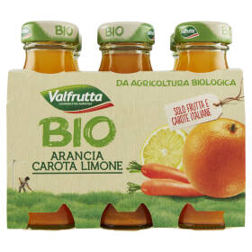 Valfrutta Bio Arancia Carota Limone 6 x 125 ml