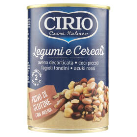 Cirio Legumi e Cereali Privo di Glutine con Avena 410 g